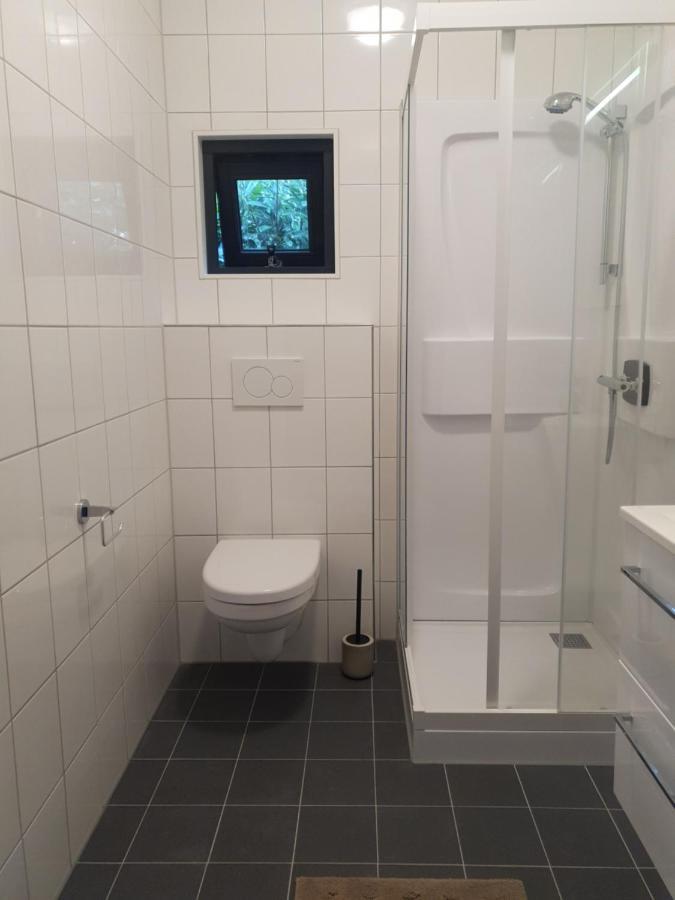 Elahuizen Modern Tiny House Op Rustig Watersportpark 빌라 외부 사진